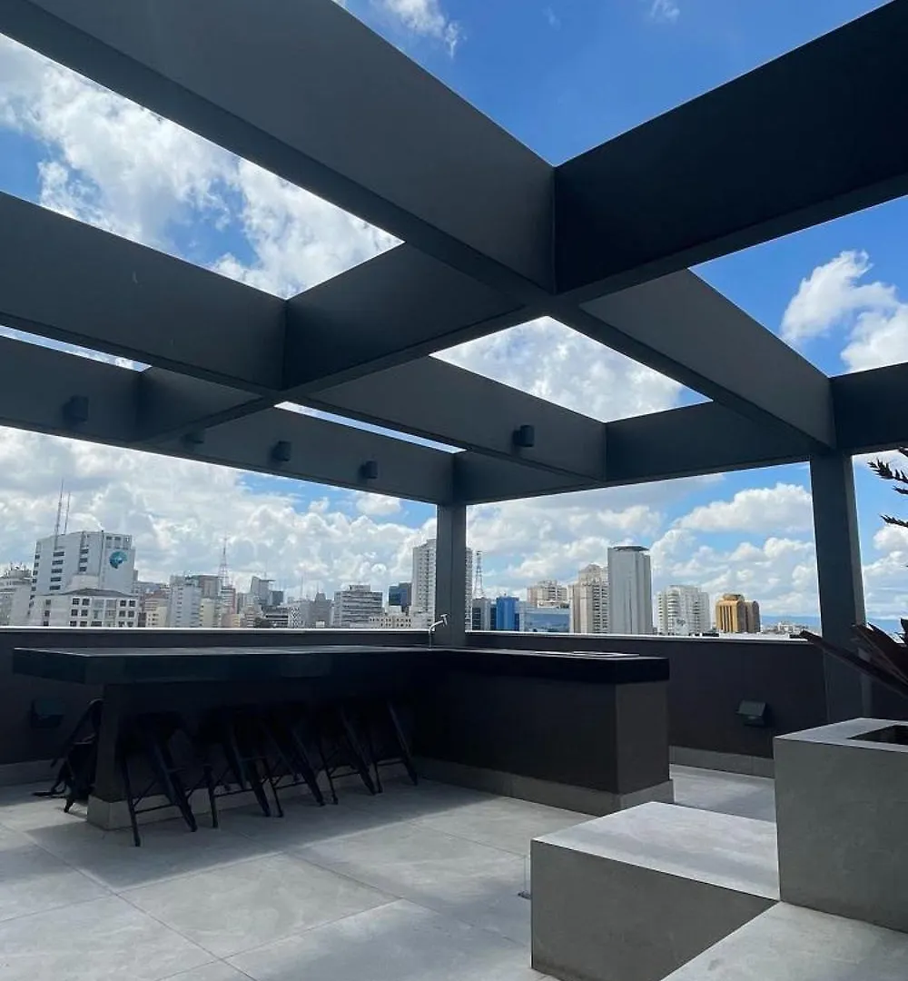 Semesterbostad Rooftop Na Consolacao, Praticidade E Conforto São Paulo Brasilien